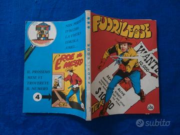 TEX numero 3 TRE STELLE SPILLATO "Fuorilegge" 1964