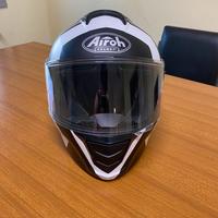 Casco integrale Airoh Spark nero/bianco taglia M