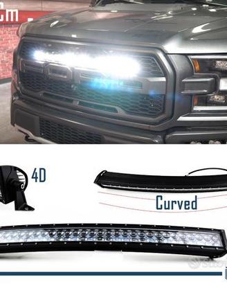 Barra Led 6000K Curva Ford Fuoristrada SUV 83 CM