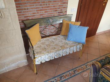 Divano 2 Posti in ferro battuto