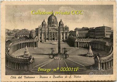 Cartolina n.11 - Roma piazza e Basilica S.Pietro