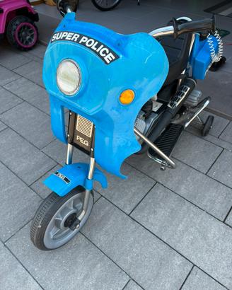 moto vintage Peg Perego polizia