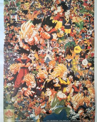 Poster Dragonball Z 1998 Limited Edition 24/1000