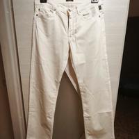 Pantalone uomo bianco Versace 47