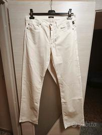 Pantalone uomo bianco Versace 47