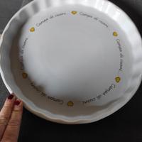 Piatto tortiera egan campo di cuori 