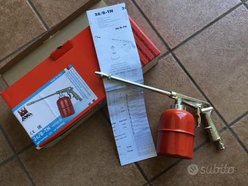 Pistola lavaggio serbatoio in acciaio 1 lt