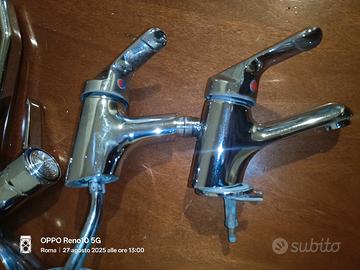 rubinetti lavabo e bidet