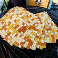 Mosaico a rete Nuovi in pasta di vetro