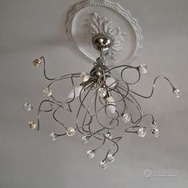  lampadario moderno con swarovski