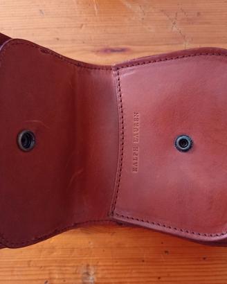 borsello Ralph Lauren stile western in pelle