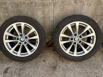 Set 4 cerchi in lega con pneumatici BMW Serie 3