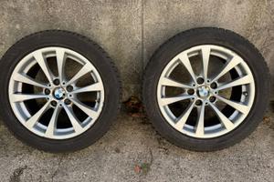 Set 4 cerchi in lega con pneumatici BMW Serie 3