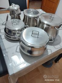 💎 Barazzoni TUMMY - Batteria inox