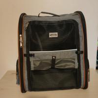 Zaino per Cani Gatti Trasportino Espandibile