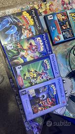 Tutti e 4 i Crash bandicoot PS2 ITA