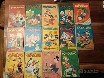 topolino libretto vari numeri annate da 50 a 70