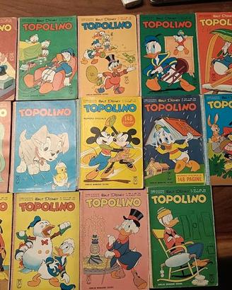 topolino libretto vari numeri annate da 50 a 70