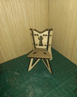 sedia in miniatura