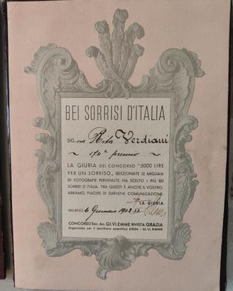 “5000 lire per un sorriso” del 1942