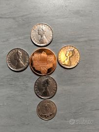 5 moneta in argento 885/1000una medaglia 