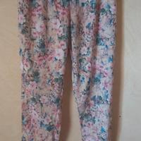 pantaloni fiorati 
