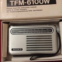radio SONY anni 70 nuova