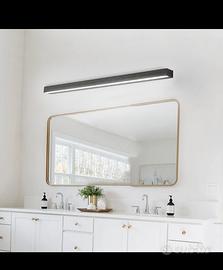  Applique led NERE da parete ideale per bagno IP2