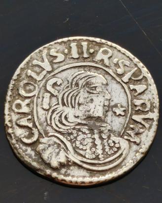 Raro 1 REALE d’Argento 1699 zecca di Cagliari -SPL