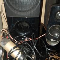 4 Casse, grande, media e piccole per Karaoke