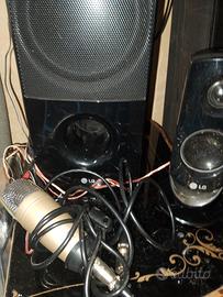 4 Casse, grande, media e piccole per Karaoke