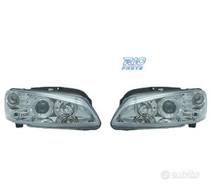 FARI PER PEUGEOT 106 96-05 ANGEL EYES FONDO CROMAT