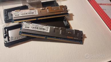 ram DDR3 1066 MHz 4 gb x 2