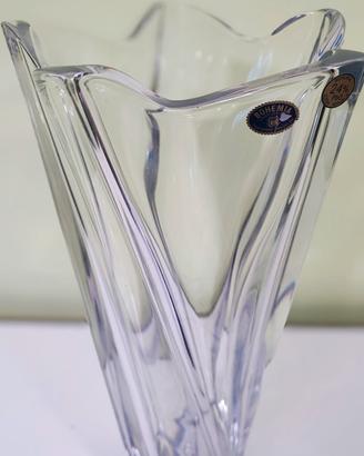 Vaso in cristallo di Bohemia