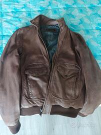 Giacca Uomo in pelle vintage 