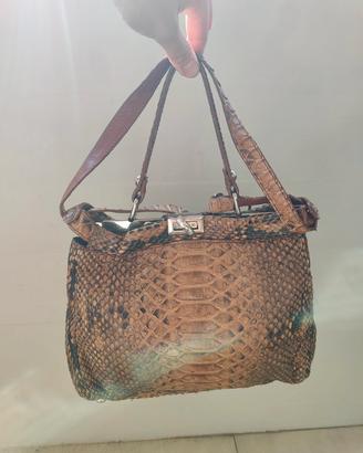 Borsa real piton  da spalla
