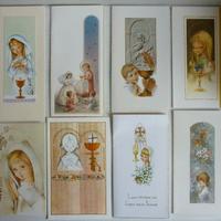 8 Santini prima comunione anni '60-70