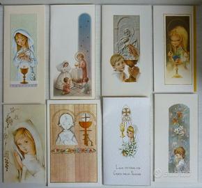 8 Santini prima comunione anni '60-70