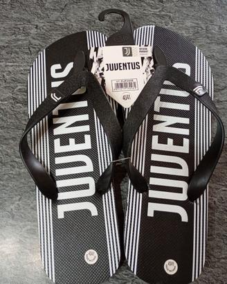 Infradito con logo Juventus.misura 40-41