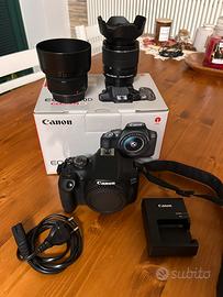 📸 Canon EOS 2000D + 18-55mm + 50mm f/1.8