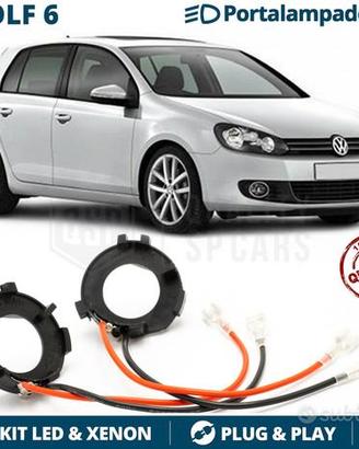 Portalampada per VW GOLF 6 VI montaggio KIT LED H7
