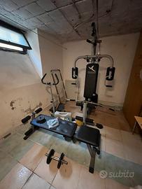 attrezzi per palestra
