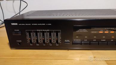 Amplificatore Yamaha A-230 stereo vintage