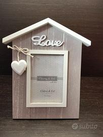 Portafoto in legno, nuovo con cartellino, 9x13