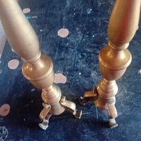 cpppia di candelabri antichi 