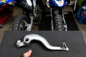 Pedale freno originale Yamaha YZ125 2009