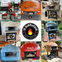 Forno pizza legna o gas per esterno. Alta Qualità 