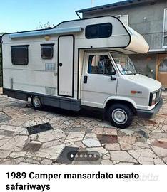 camper mansardato 