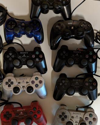 Controller stock 10 pezzi non funzionati PS2 /PS1