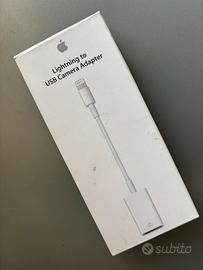 Apple lightning to USB camera adapter